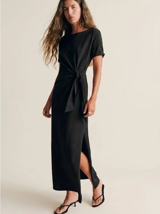 Sezane Dresses & Skirts - Sézane Pippi Midi Dress in black, sz medium, NWT
